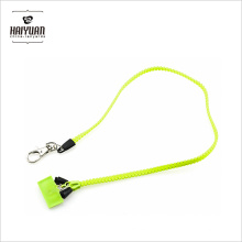 Prix ​​concurrentiel Factory Directly Plastic Zipper Lanyards with PVC Puller